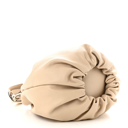 Loewe Gathered Lambskin Small Bounce Bag Beige 4 of 11