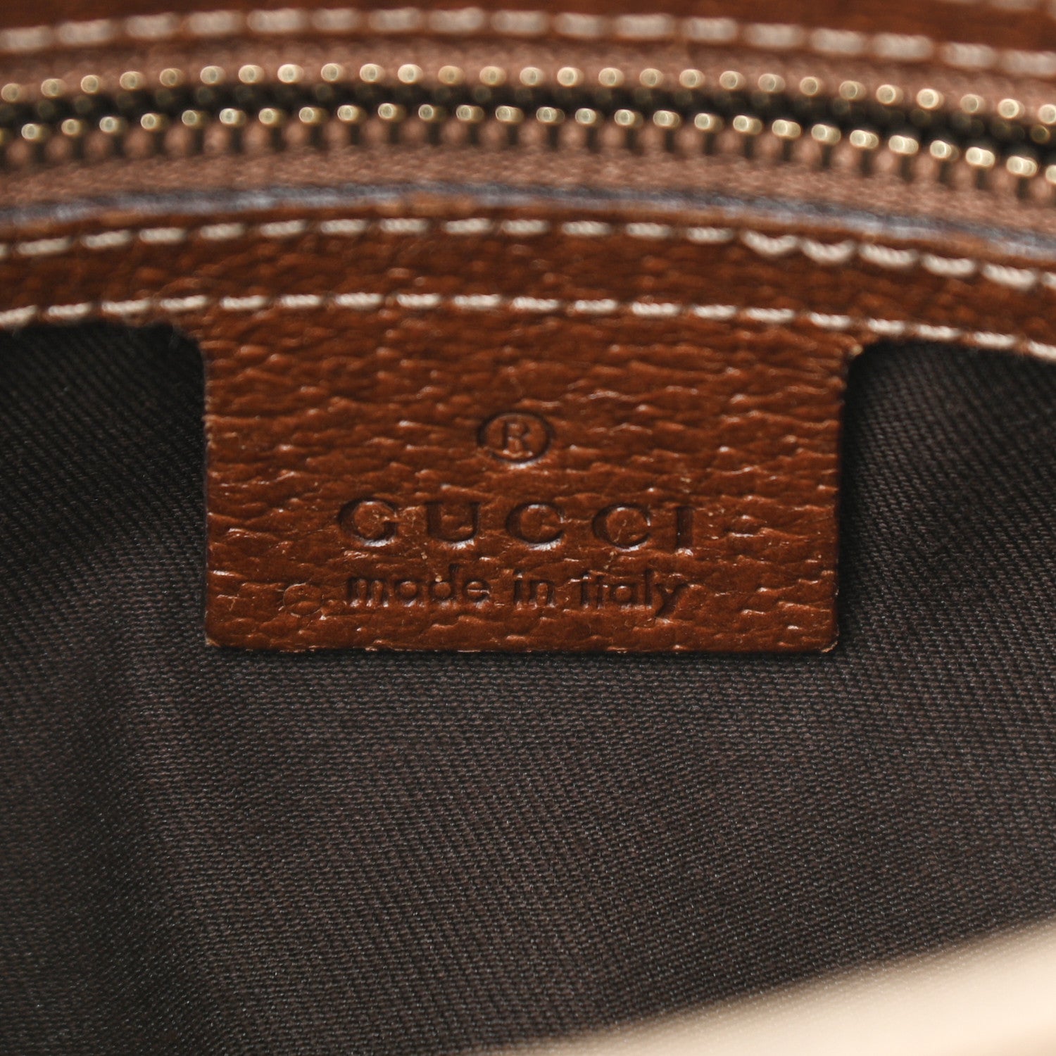 Gucci Monogram Bamboo Anita Top Handle Bag Brown 6 of 11