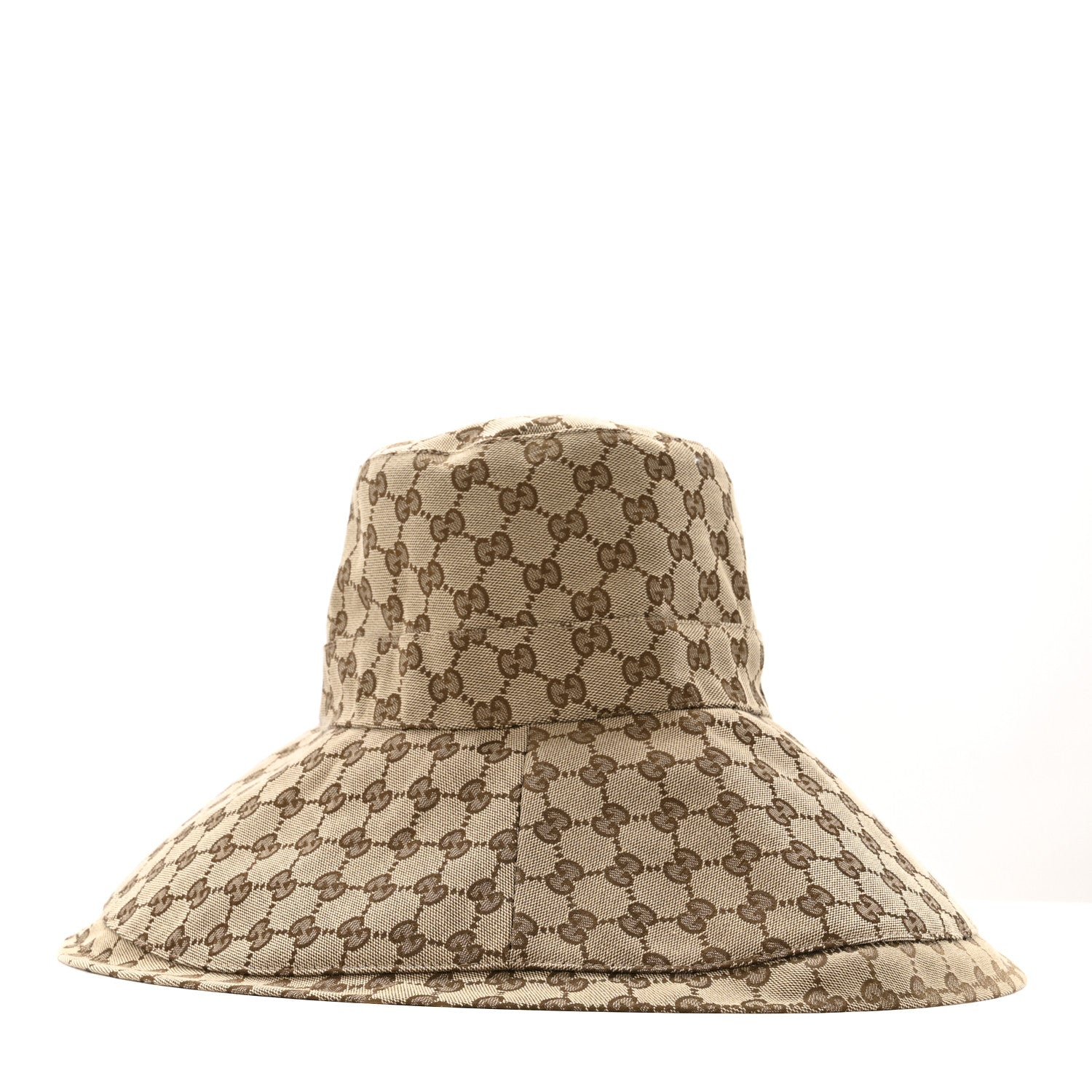 Gucci Monogram Wide Brim Hat L Beige 5 of 11