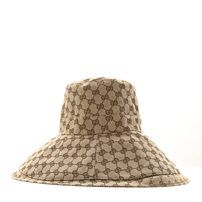 Gucci Monogram Wide Brim Hat L Beige 5 of 11