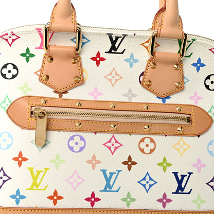 Louis Vuitton Monogram Multicolor Alma White 7 of 11