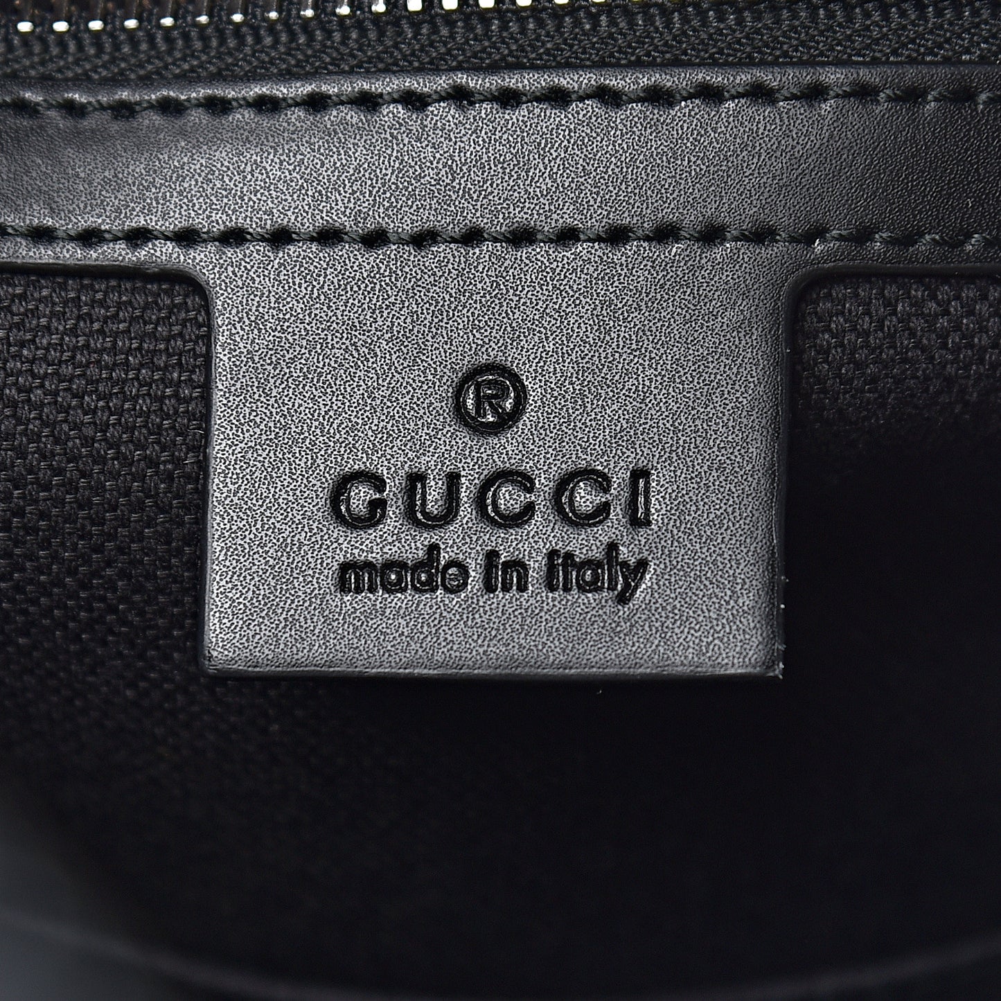 GG Supreme Monogram Web Tote Backpack Black Grey