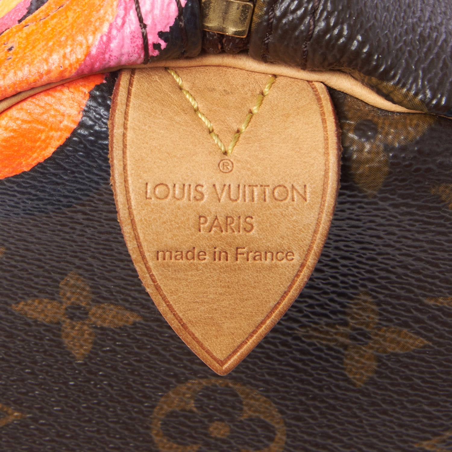 Louis Vuitton Monogram Roses Speedy 30 8 of 9
