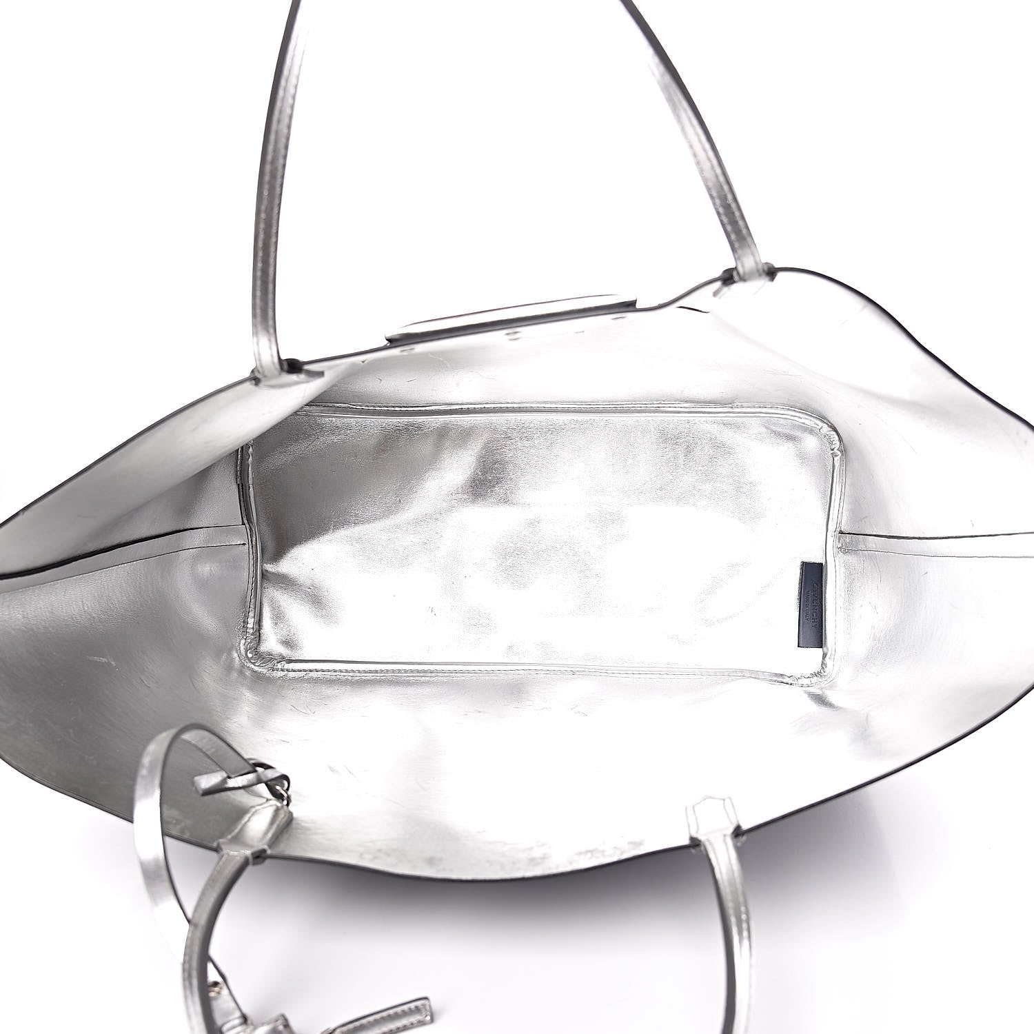 Givenchy Calfskin Large Antigona Tote Night Blue Silver 6 of 27