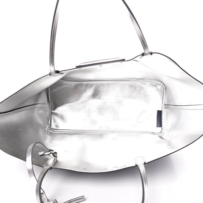 Givenchy Calfskin Large Antigona Tote Night Blue Silver 6 of 27