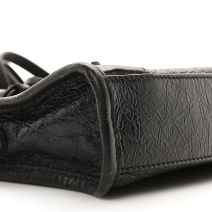 Balenciaga Agneau Arena Storico Classic Hardware Nano Le City Black 10 of 11