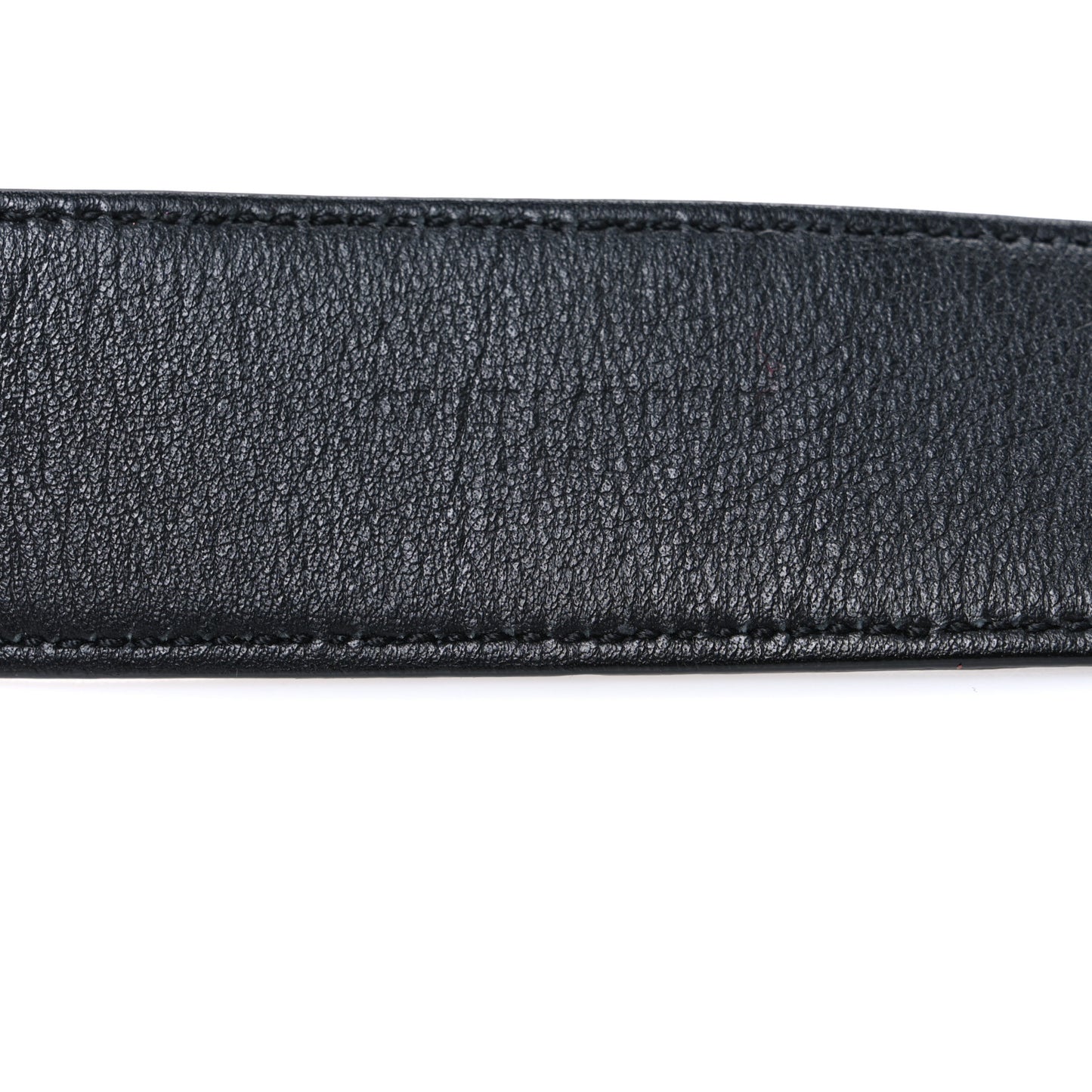 Smooth Calfskin Monogram Square Buckle 90 36 Belt Black