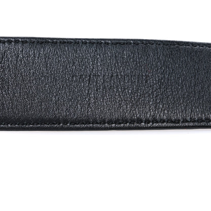 Saint Laurent Smooth Calfskin Monogram Square Buckle 90 36 Belt Black 5 of 6