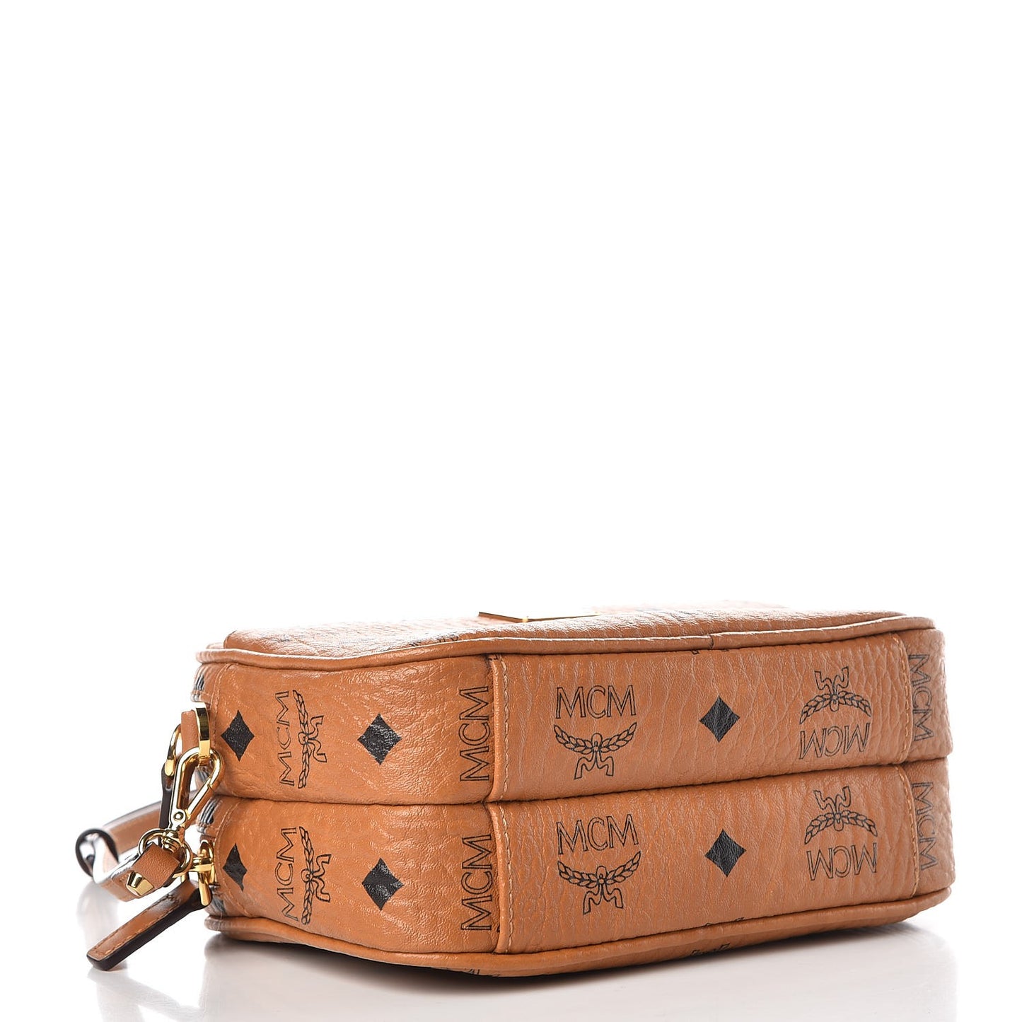 Visetos Camera Crossbody Bag Cognac