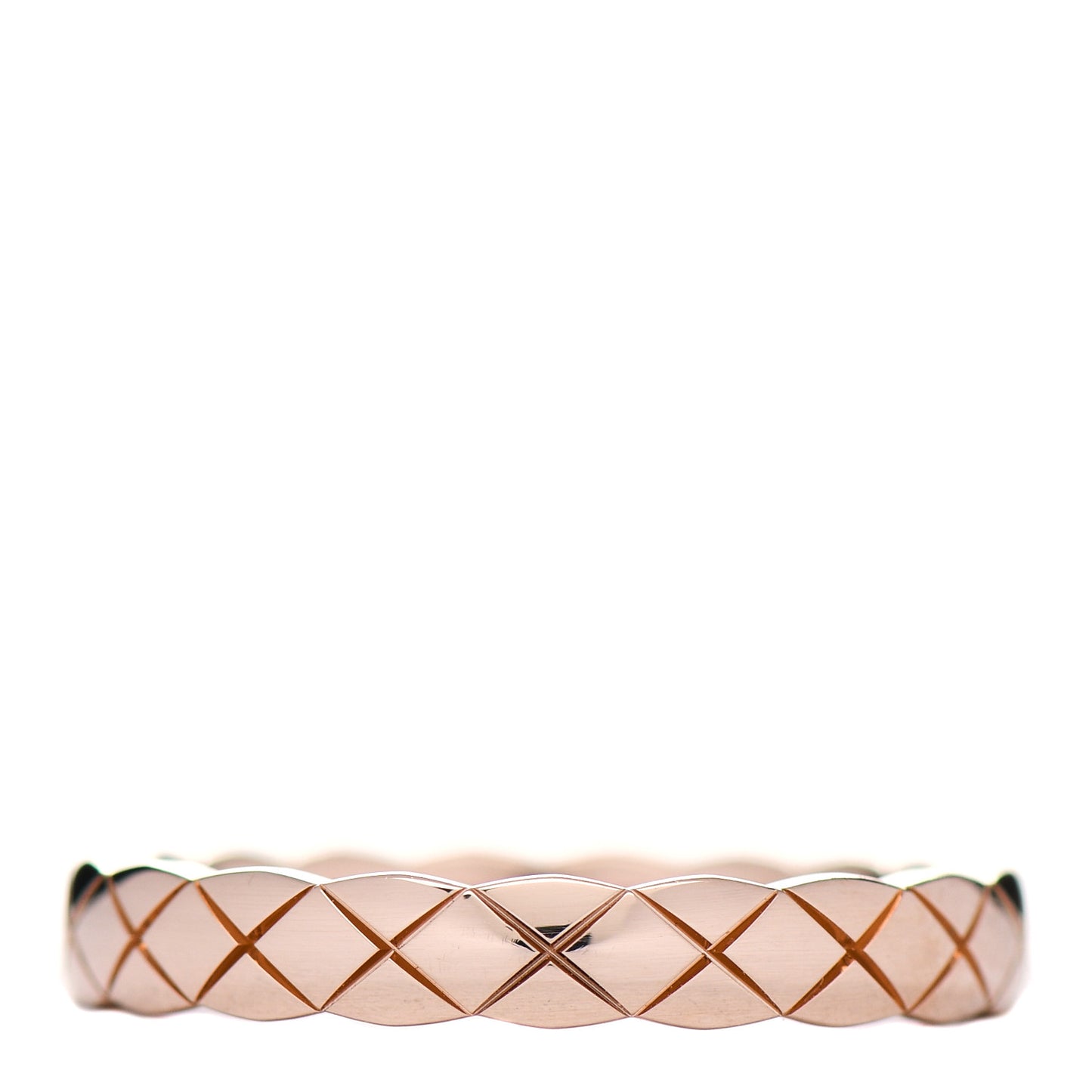18K Beige Gold Mini Coco Crush Ring 54 6.75