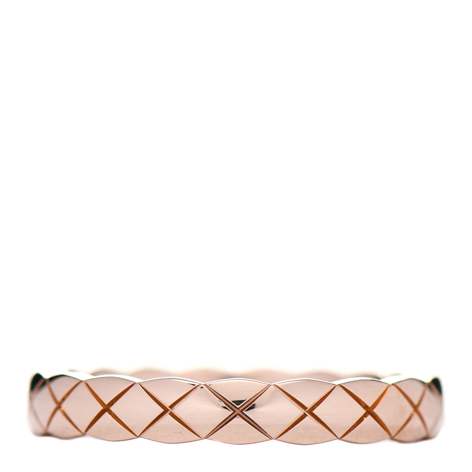 Chanel 18K Beige Gold Mini Coco Crush Ring 54 6.75 3 of 5