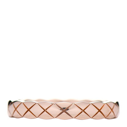 Chanel 18K Beige Gold Mini Coco Crush Ring 54 6.75 3 of 5