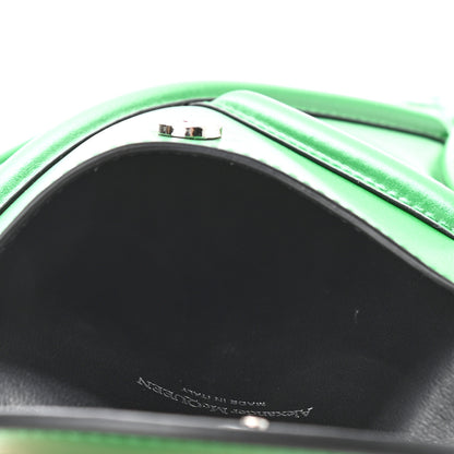 Alexander McQueen Calfskin The Curve Micro Crossbody Pouch Bag Forest Green 5 of 11