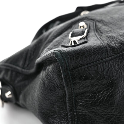 Balenciaga Agneau Classic Silver Hardware Part Time Black 10 of 13