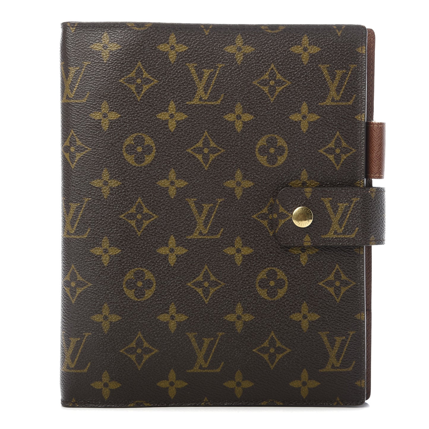 Monogram Large Ring Agenda Cover