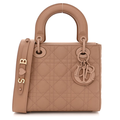 Christian Dior Ultra Matte Calfskin Cannage Small My ABCDior Lady Dior Beige 1 of 12