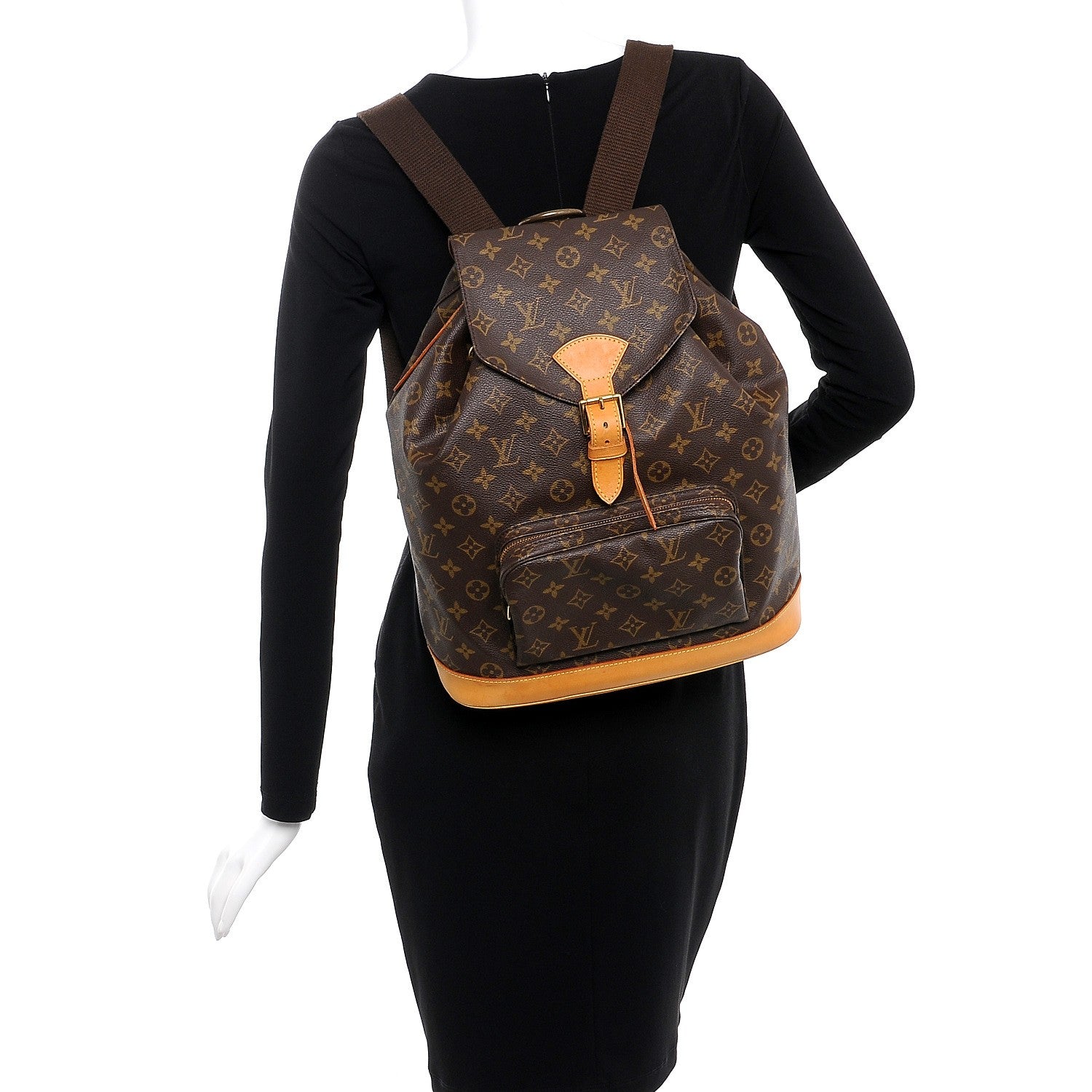 Louis Vuitton Monogram Montsouris GM Backpack 2 of 10