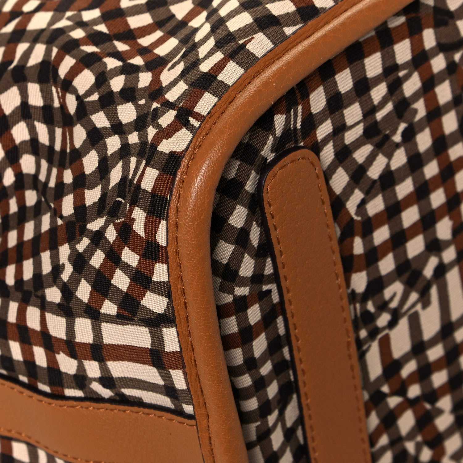 MCM Visetos Medium Liz Reversible Shopper Tote Cognac 15 of 19