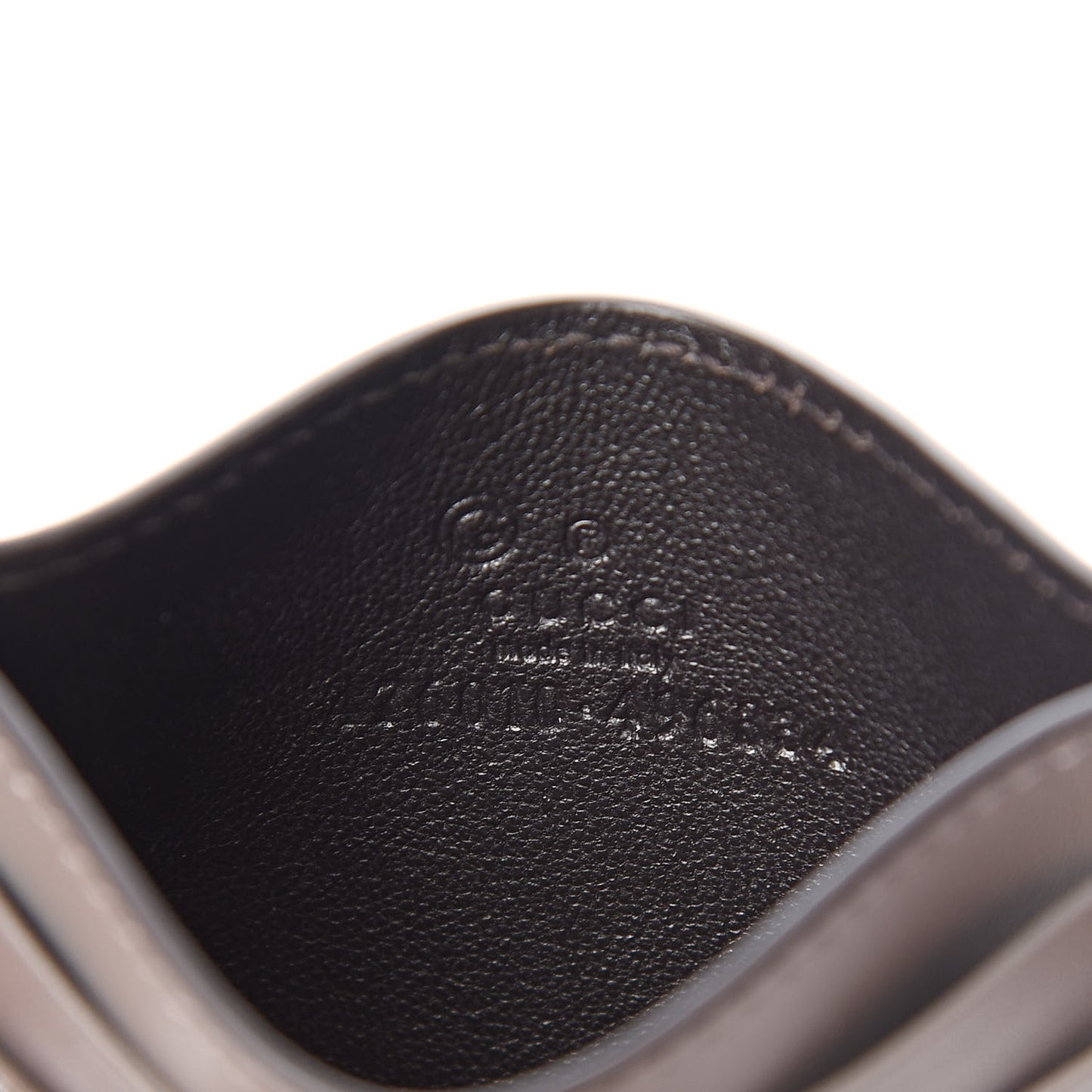 Soft Microguccissima Card Holder Loess