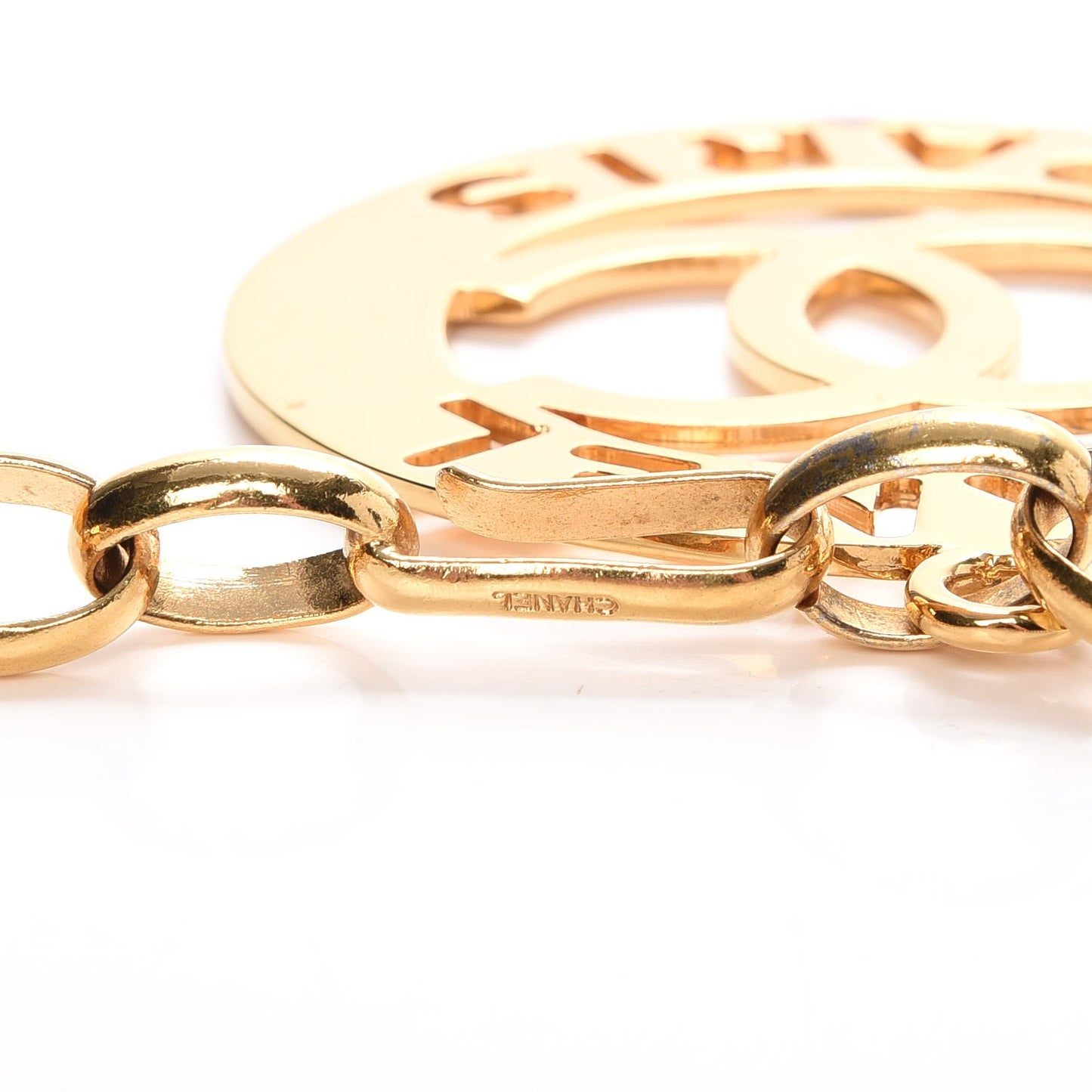 Chain Medallion Belt Gold