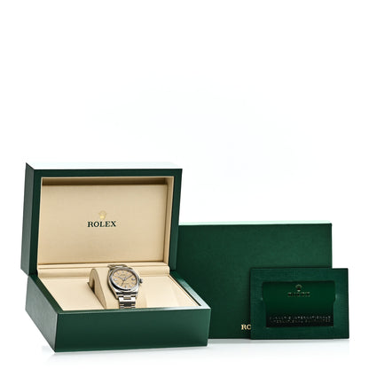 Rolex Stainless Steel 36mm Oyster Perpetual Watch Beige 126000 5 of 5