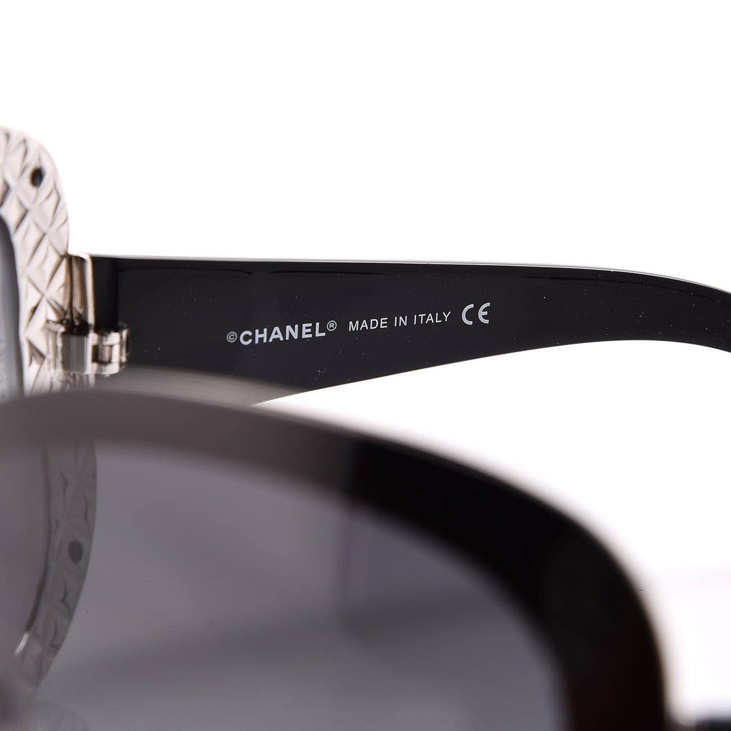Quilted CC Sunglasses 4159 Black