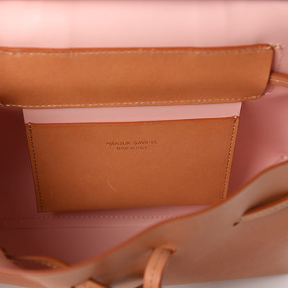Mansur Gavriel Calfskin Mini Mini Lady Bag Camello Rosa 8 of 10