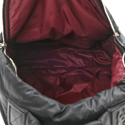 Chanel Nylon Quilted Coco Cocoon Backpack Black 5 of 10