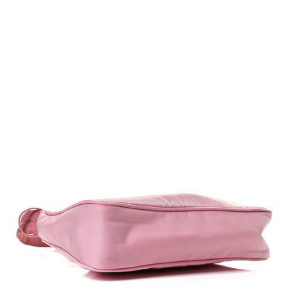 Prada Tessuto Nylon Saffiano Mini Re-Edition 2000 Bag Rosa 4 of 15