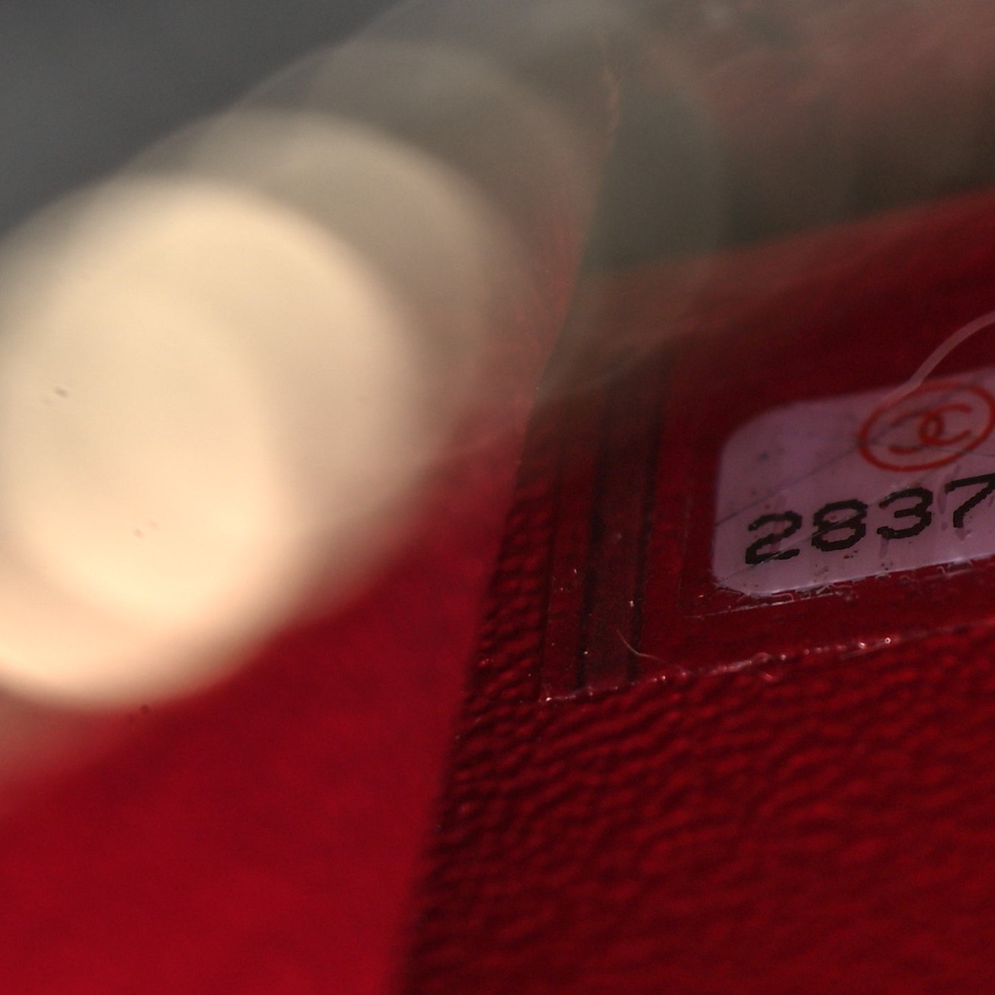 Caviar Quilted Small CC Filigree Vanity Case Black