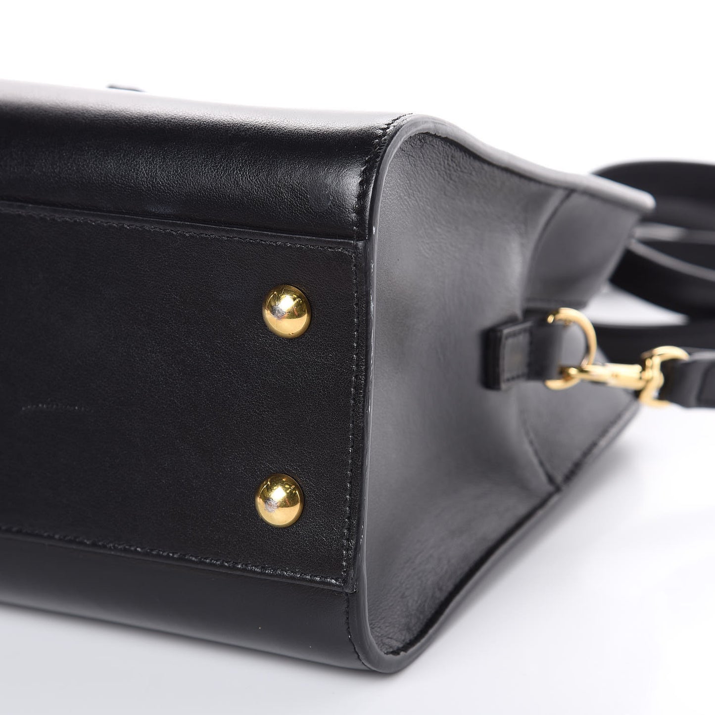 Calfskin Monogram Baby Cabas Black