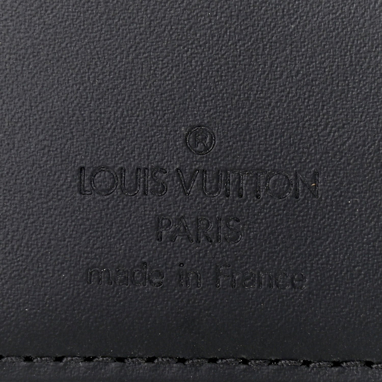 Louis Vuitton Satin Monogram Mini Agenda Cover Black 6 of 7