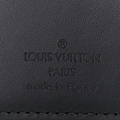 Louis Vuitton Satin Monogram Mini Agenda Cover Black 6 of 7