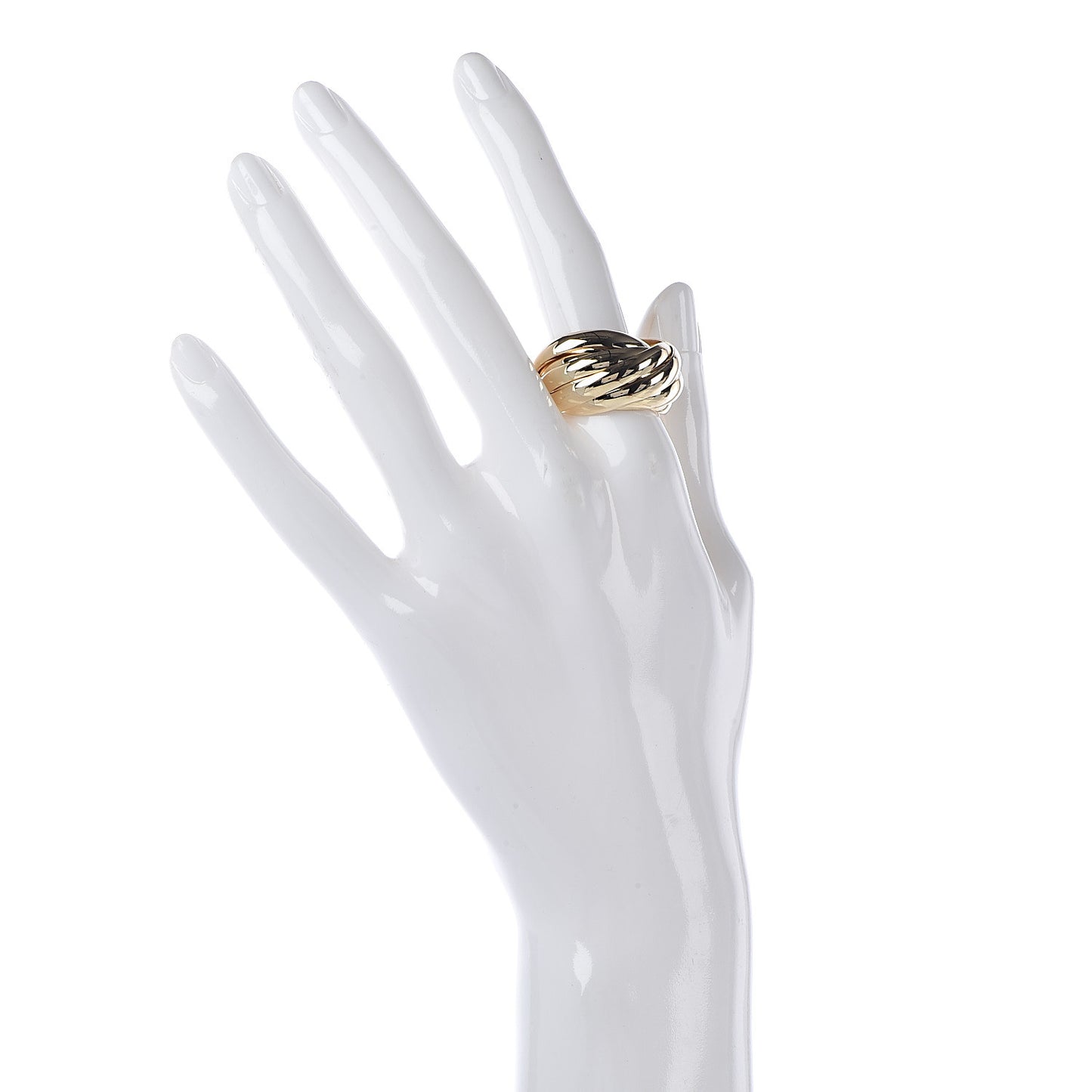 18K Yellow Gold Paloma's Melody Nine-Band Ring 58 8.25