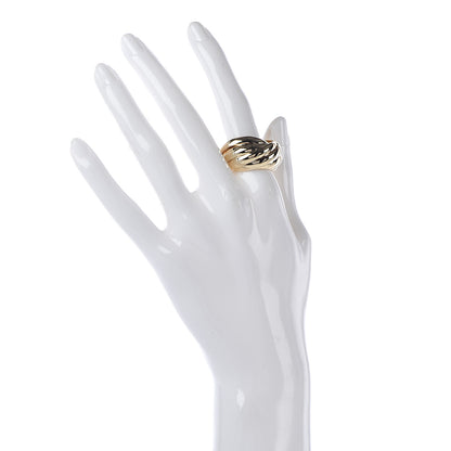 Tiffany 18K Yellow Gold Paloma's Melody Nine-Band Ring 58 8.25 2 of 4
