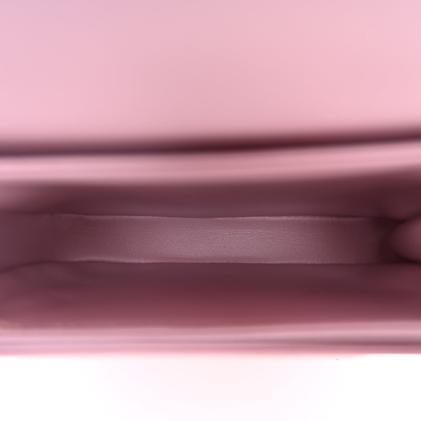 Shiny Calfskin Triomphe Mini Besace Clea Petal