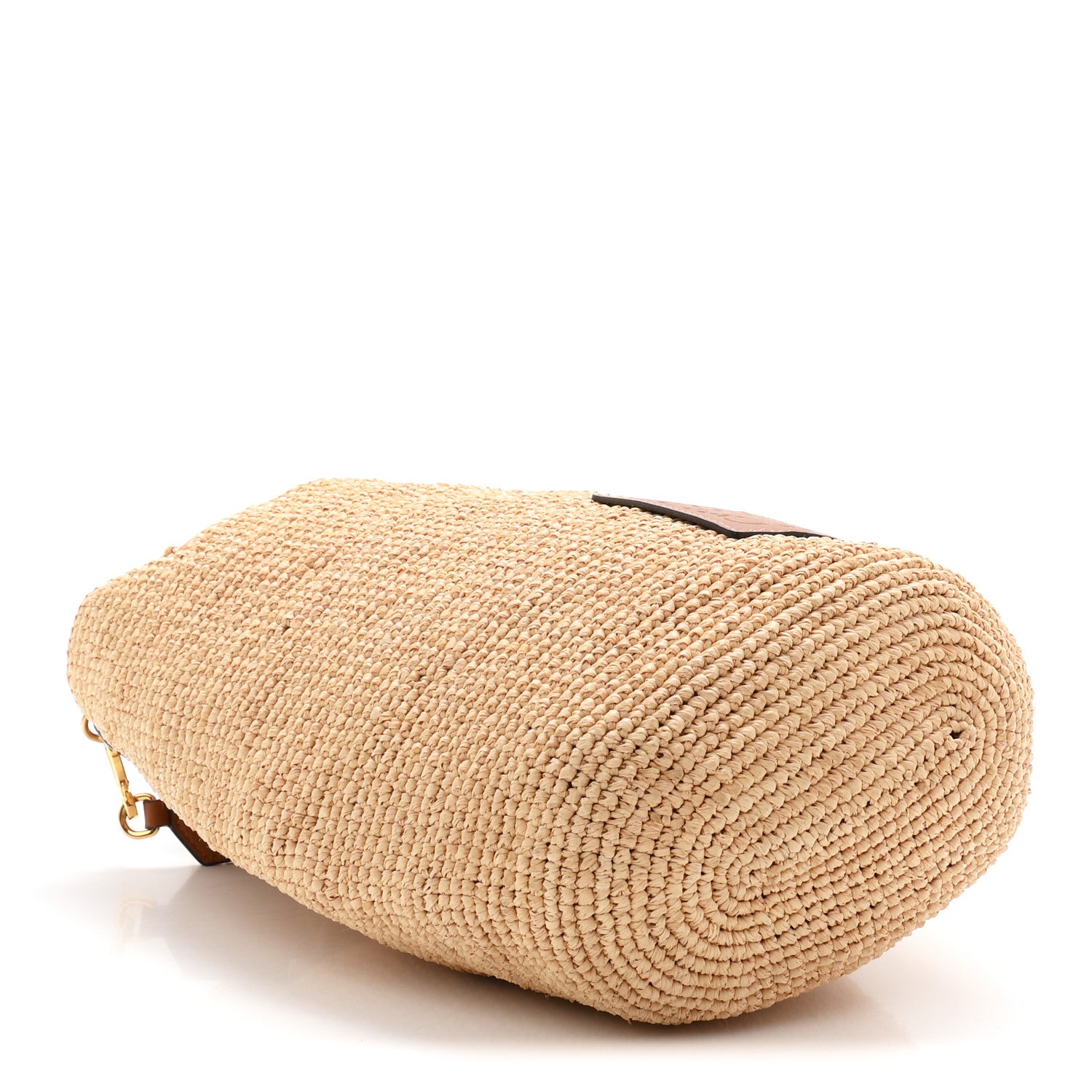 Loewe Raffia Mini Slit Tote Bag Natural Tan 1909720 – FASHIONPHILE