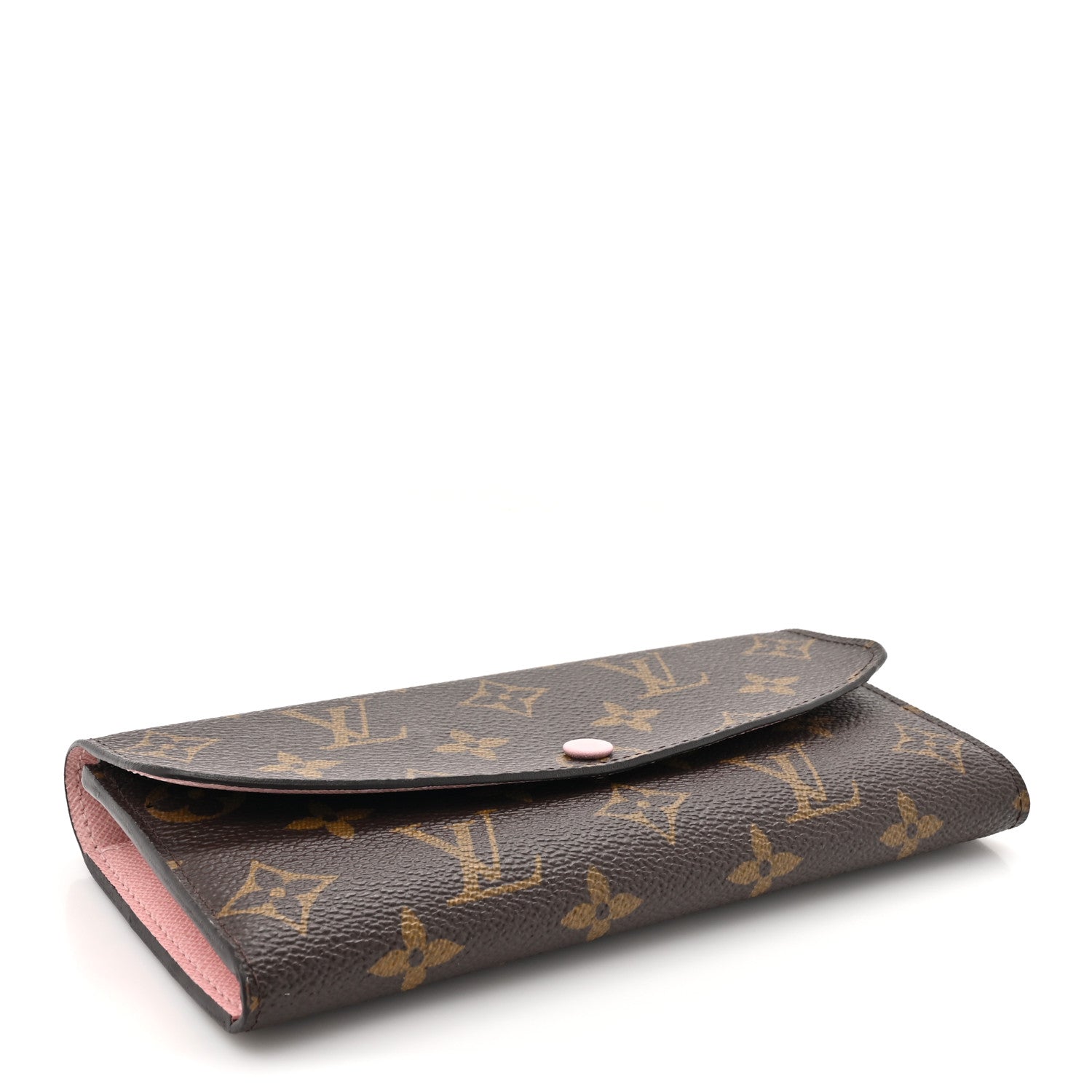 Louis Vuitton Monogram Emilie Wallet Rose Ballerine 4 of 9