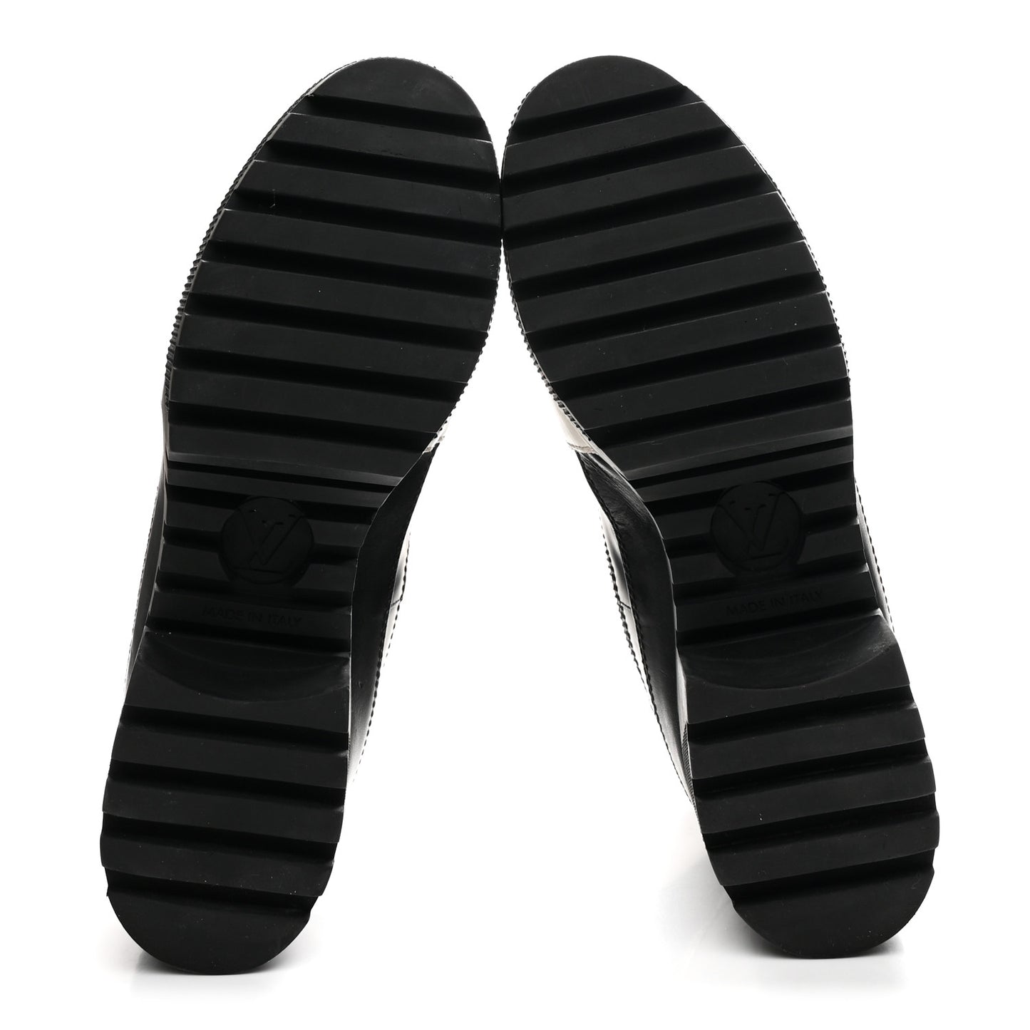 Calfskin Technical Nylon Laureate Platform Desert Boot 39 Black White
