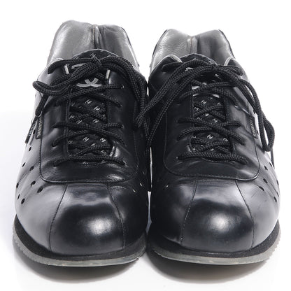 Chanel Leather Perforated Sneakers Black 37.5 2 of 5
