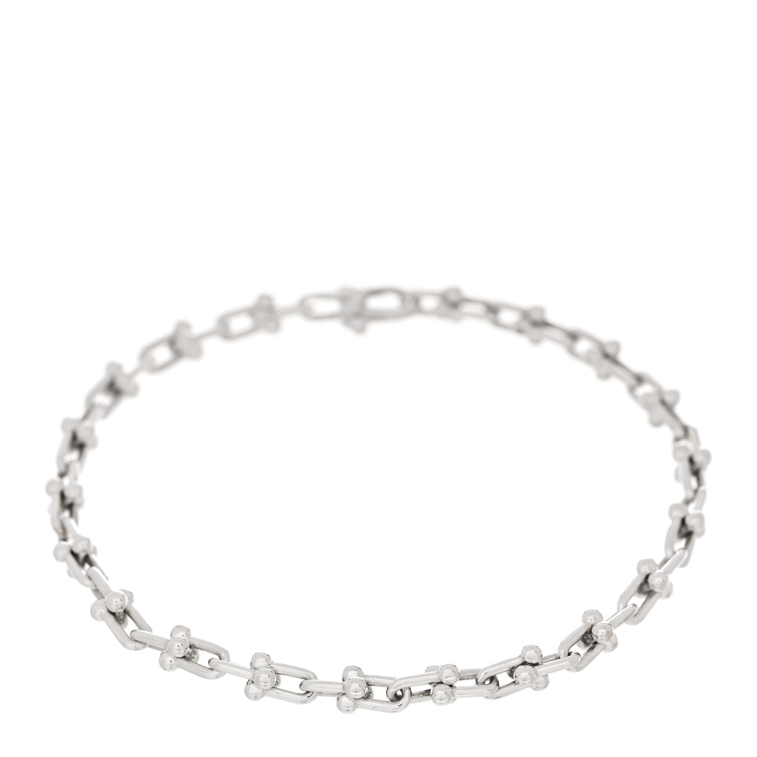 Tiffany Sterling Silver Micro HardWear Link Bracelet 1 of 4
