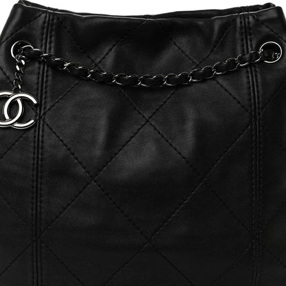 Chanel Lambskin Quilted Small Soft Touch Shoulder Bag Black 8 of 10