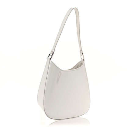 Prada Spazzolato Cleo Shoulder Bag White 3 of 8