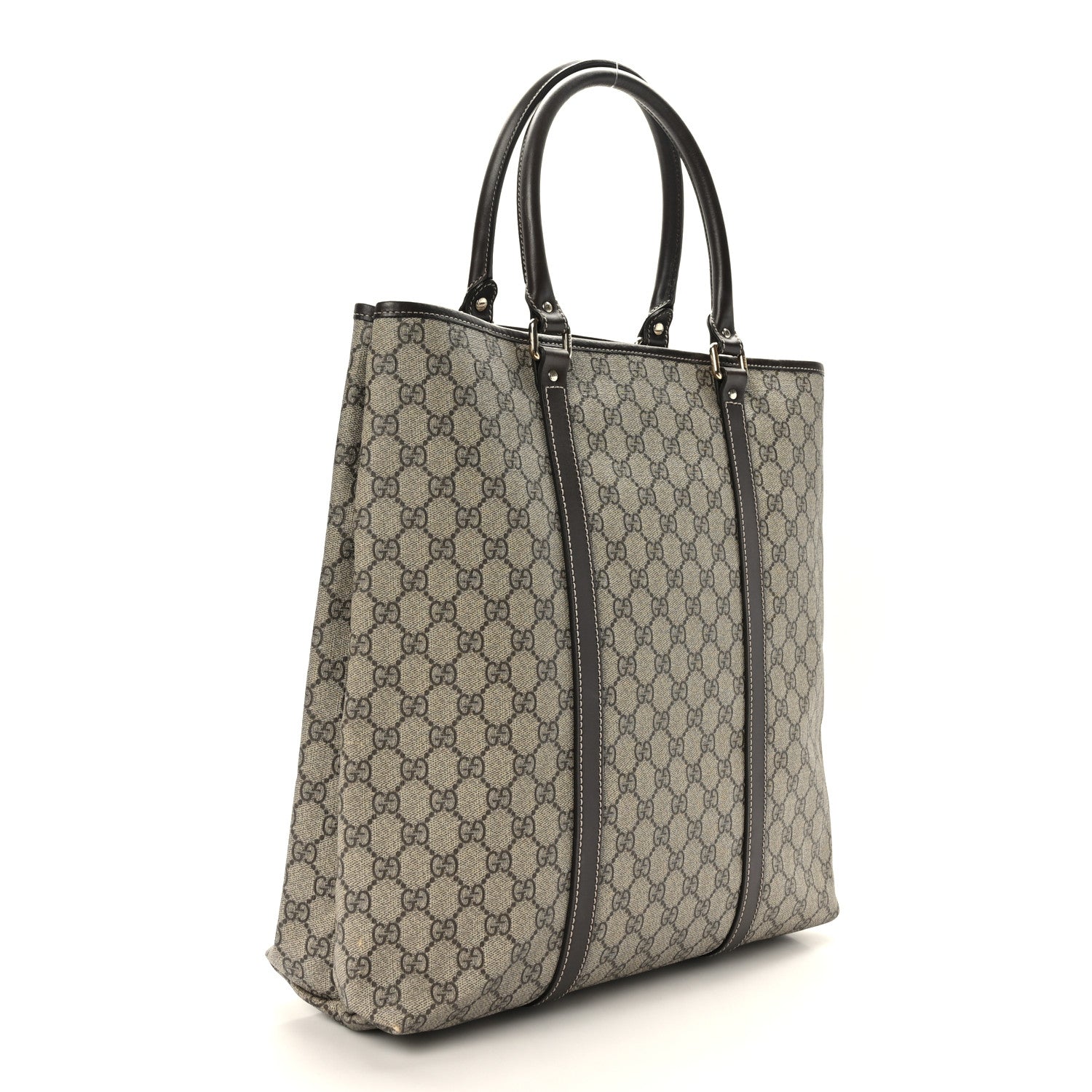 Gucci GG Plus Monogram Joy Vertical Tote Dark Brown 3 of 9