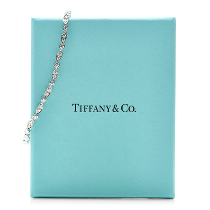 Tiffany Platinum Diamond Jazz Tennis Bracelet 4 of 4