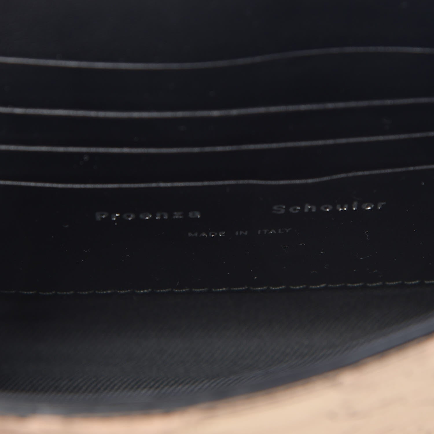 Proenza Schouler Metallic Python Calfskin Embossed PS11 Wallet With Strap Rose Gold 7 of 8