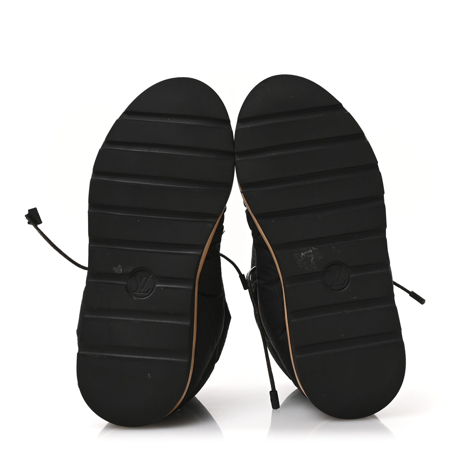 Nylon Monogram Pillow Comfort Ankle Boot 37.5 Black