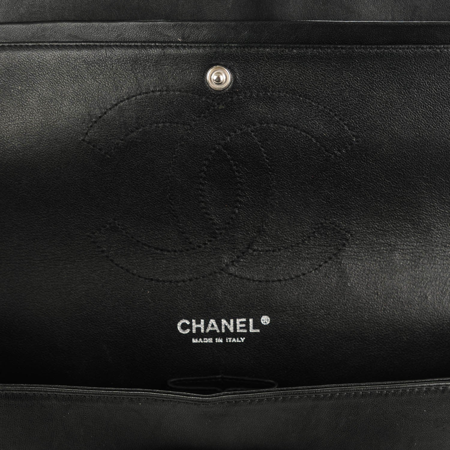 Chanel Patent Quilted Jumbo Double Flap Black 6 of 7