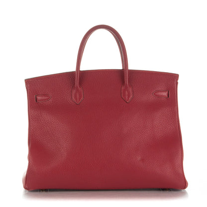 Hermes Ardennes Birkin 40 Rouge Vif 4 of 30