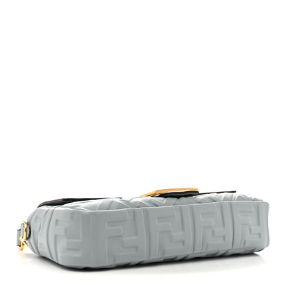 Fendi Nappa FF 1974 Embossed Baguette Anice 4 of 12